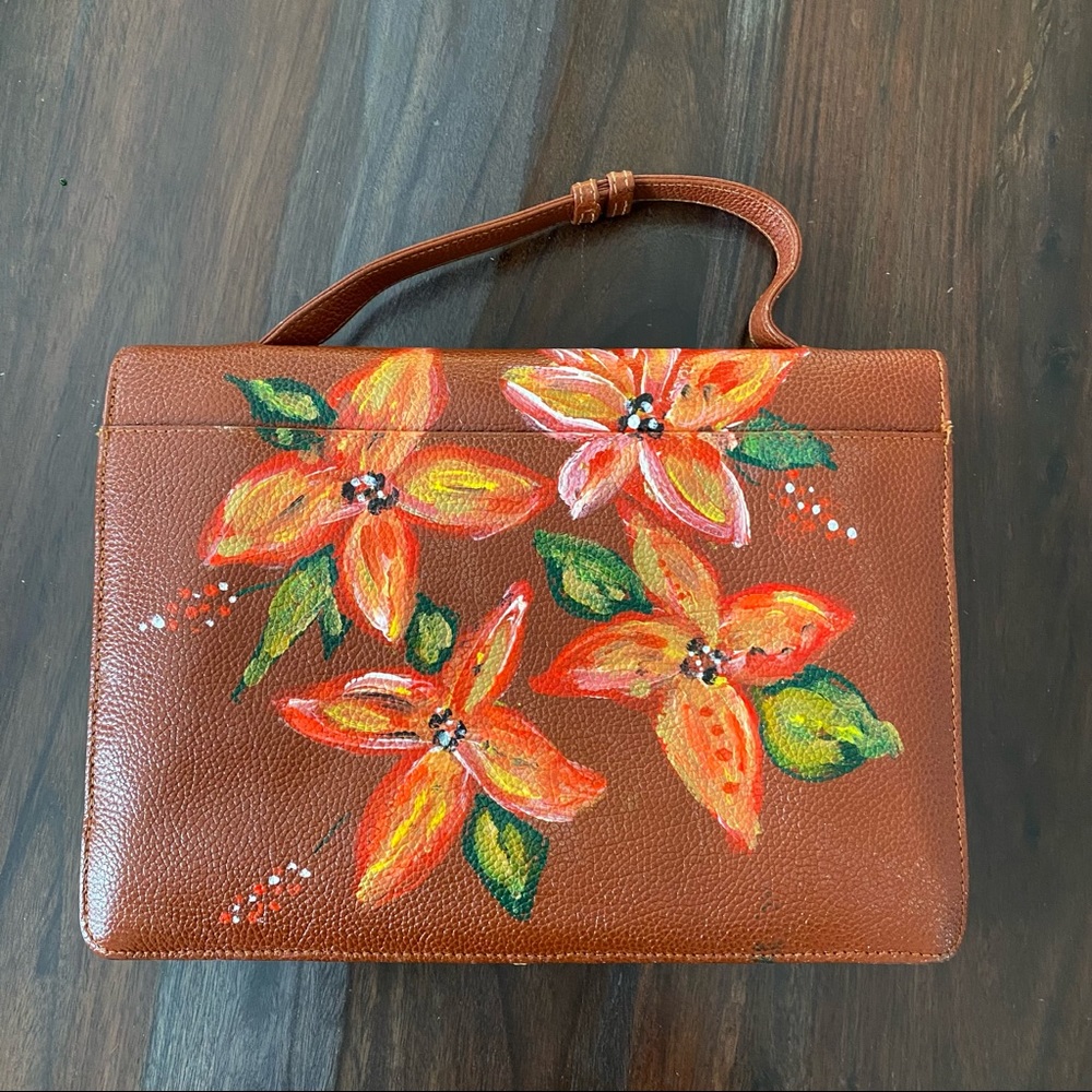Mika Schon leather bag - Upcycled - Picture 3 of 9